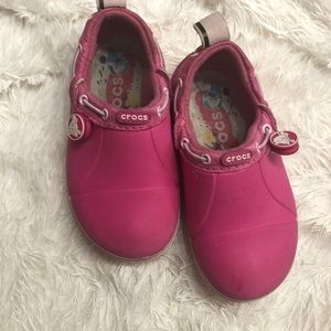 CROCS dark pink size 12 all season shoes